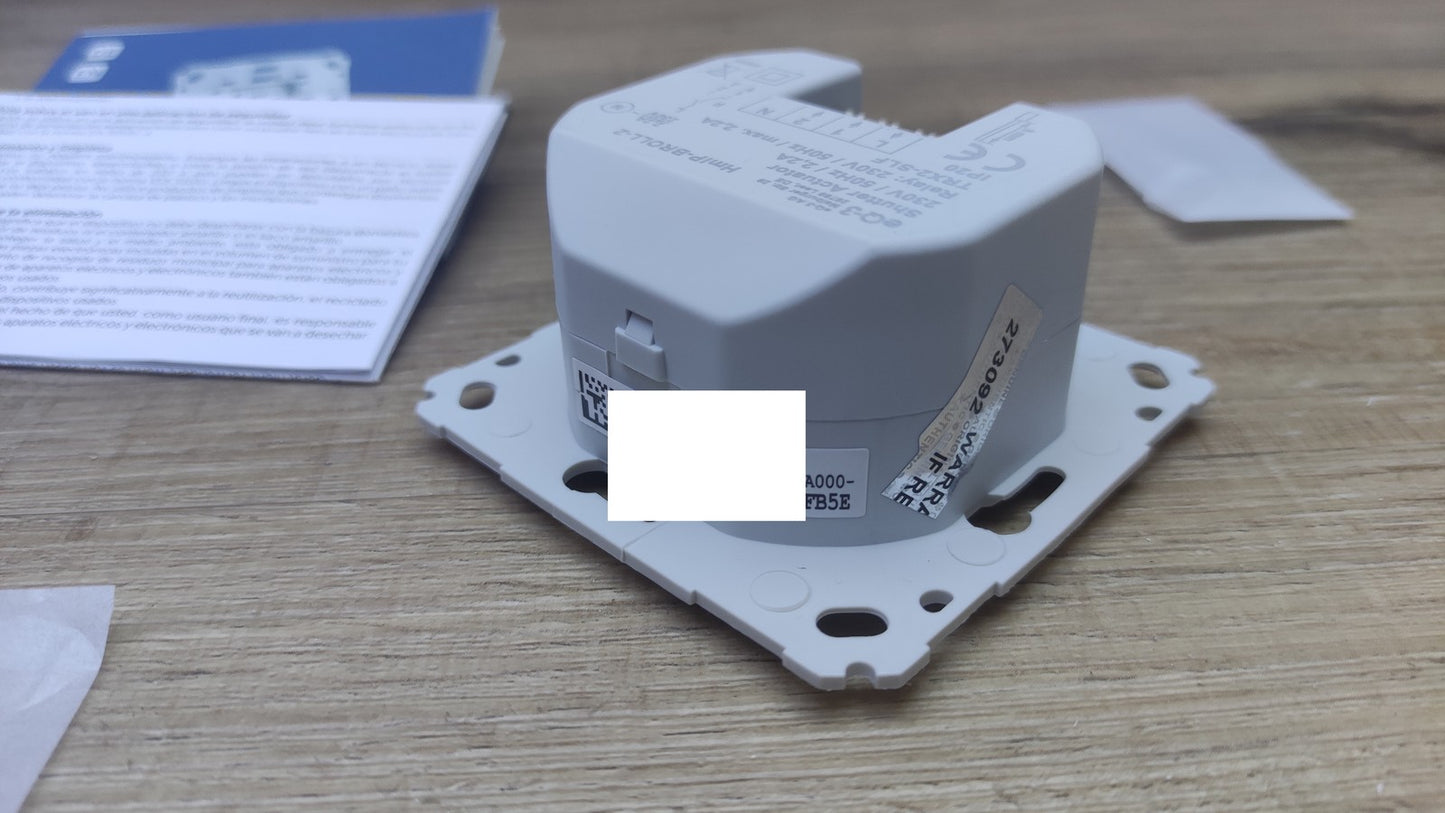 Homematic IP Rollladenaktor für Markenschalter HmIP-BROLL-2 151322A0, I38834