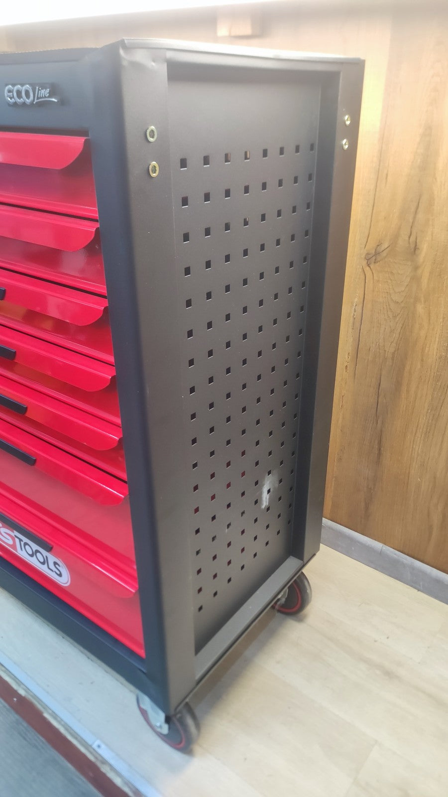 KS Tools Ecoline Werkstattwagen mit 7 Schubladen leer, I38322