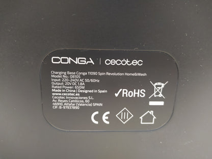 Cecotec 08105 Saugroboter mit Wishfunktion Conga 11090 Spin Revolution, I36228