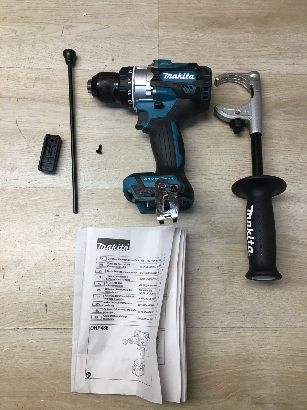 Makita DDF486Z Akku-Bohrschrauber 18V Solo (ohne Akku, ohne Ladegerät), I37621