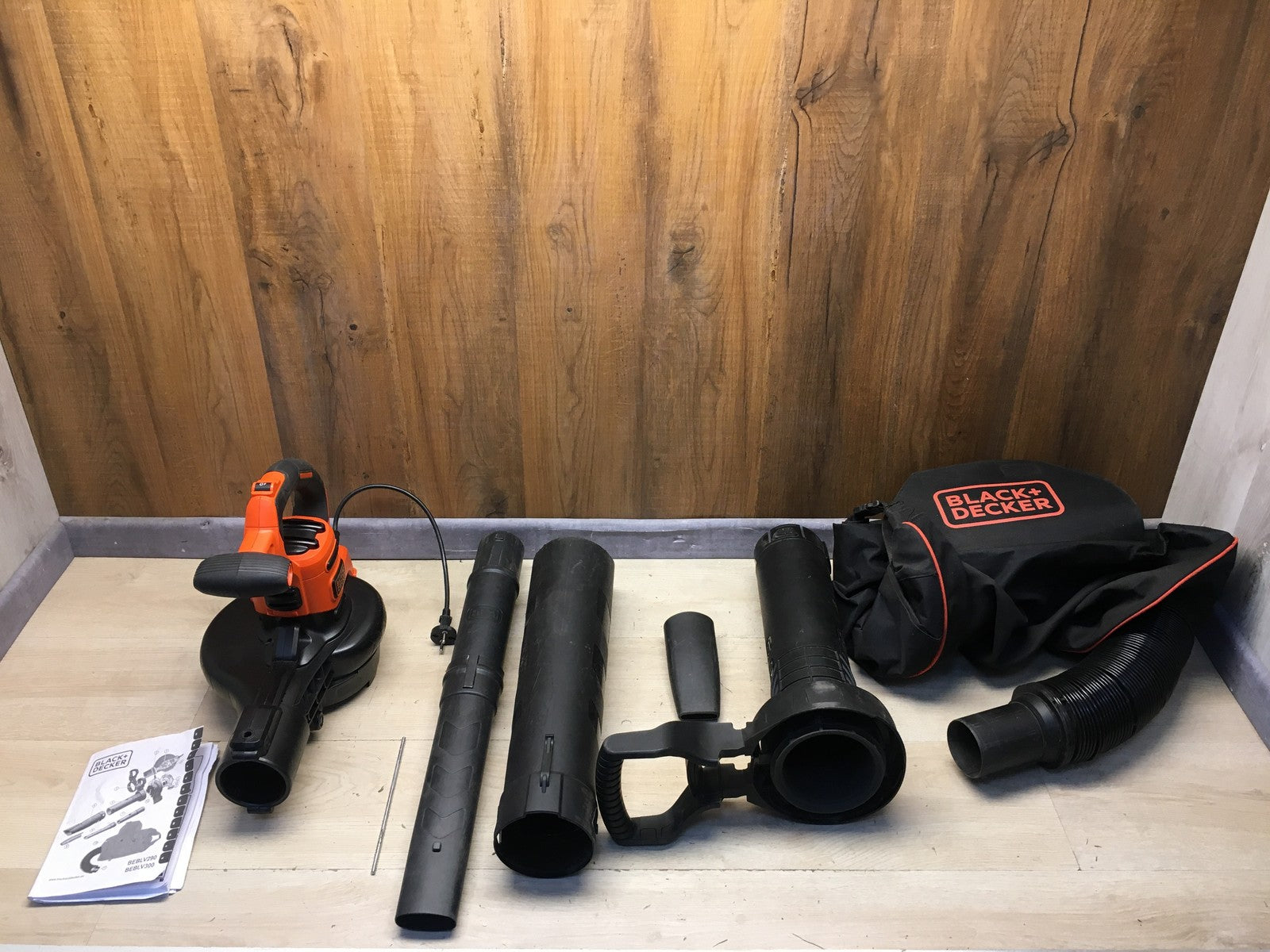 Black&Decker BEBLV300 Elektro-Laubsauger/-bläser 3.0kW 72l, I38356