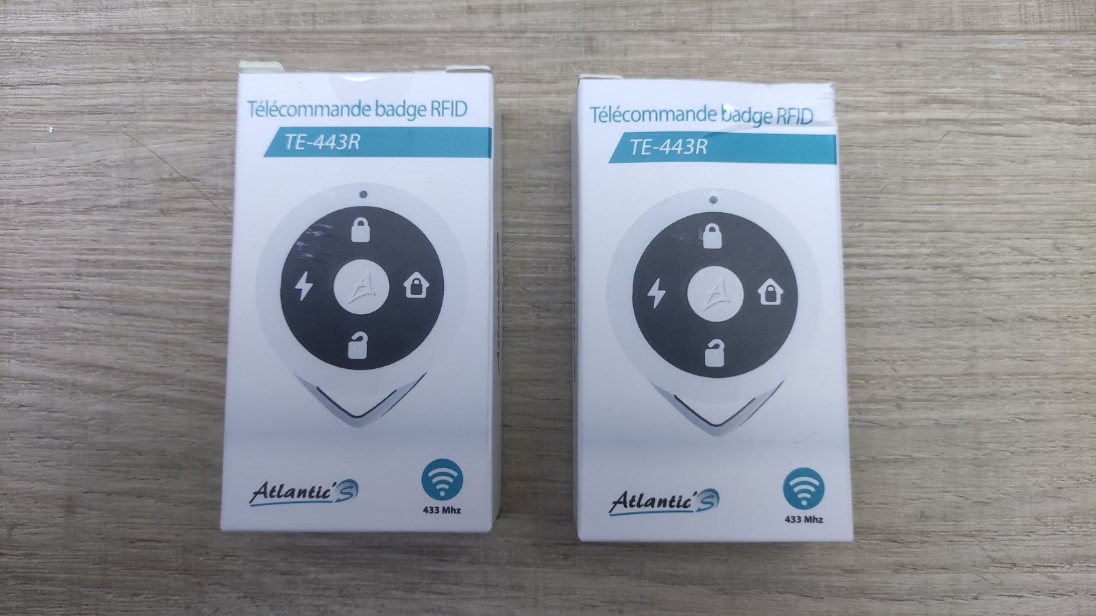 Atlantic's TE-443R Multifunktionsfernbedienung 4 Funktionen, 2 St. I36878