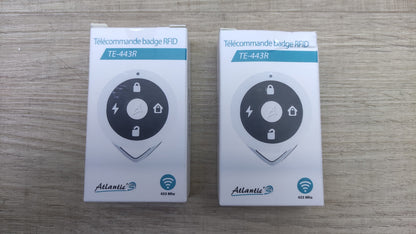 Atlantic's TE-443R Multifunktionsfernbedienung 4 Funktionen, 2 St. I36878