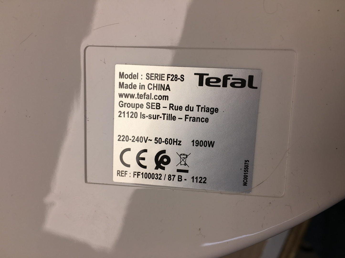 Tefal FF100032 Maxi Fry Fritteuse, 1900W, bis 1,2 kg, I37640