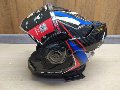 LS2 FF901 ADVANT-X Carbon Klapphelm Motorrad, Größe L (59-60), I37615