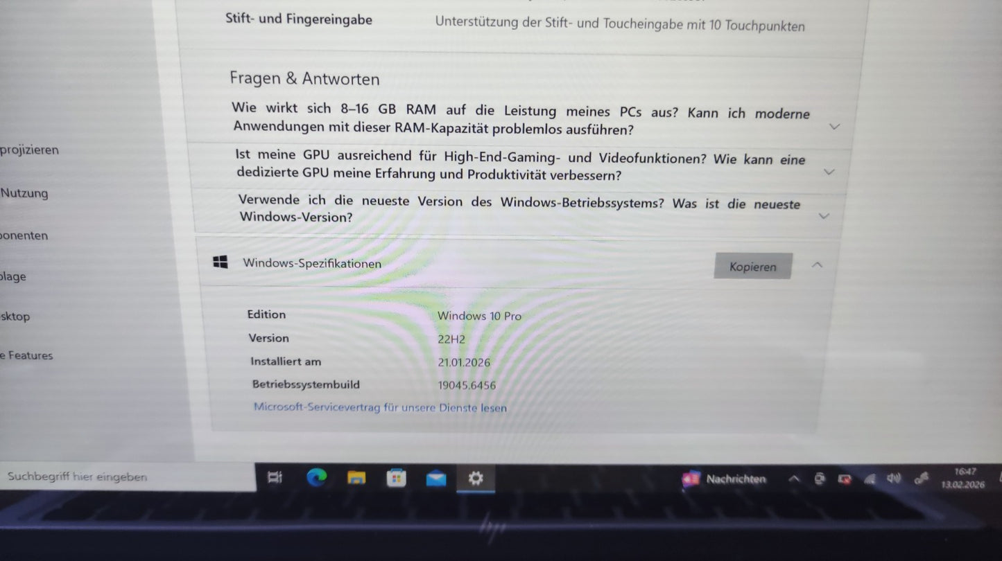 HP Elite X2 1012 G2 Tablet 2-in-1 Touch 12.3" 2736x1824 i5-7300U 8GB 256GB WiFi