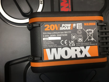 WORX Landroid Vision M550 Mähroboter ohne Begrenzungskabel WR205E, I38187