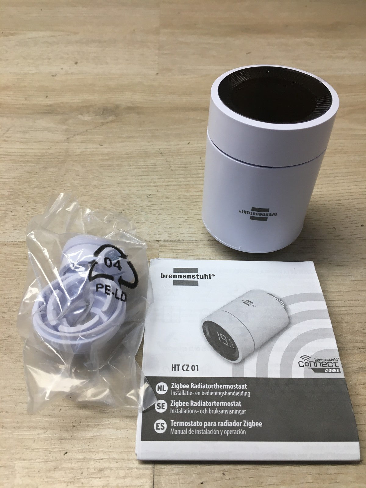 Brennenstuhl Connect Zigbee Heizkörperthermostat HT CZ 01, I36591