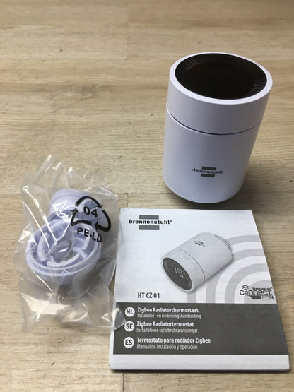 Brennenstuhl Connect Zigbee Heizkörperthermostat HT CZ 01, I36591