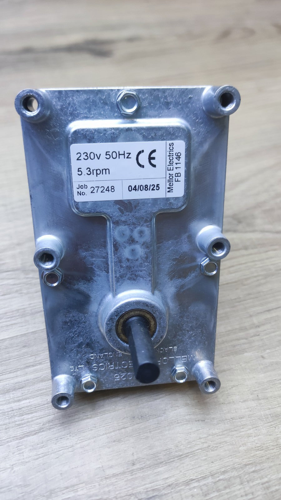 Mellor Electrics FB1146 Getriebemotor, I38197