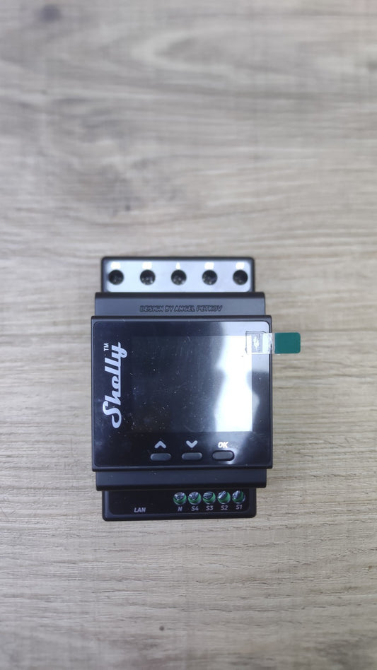Shelly Pro 4PM Wlan, LAN & Bluetooth 4 Kanäle Smart Relais, I38542