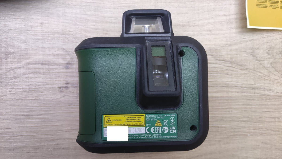 Bosch Kreuzlinienlaser AdvancedLevel 360 ohne Stativ