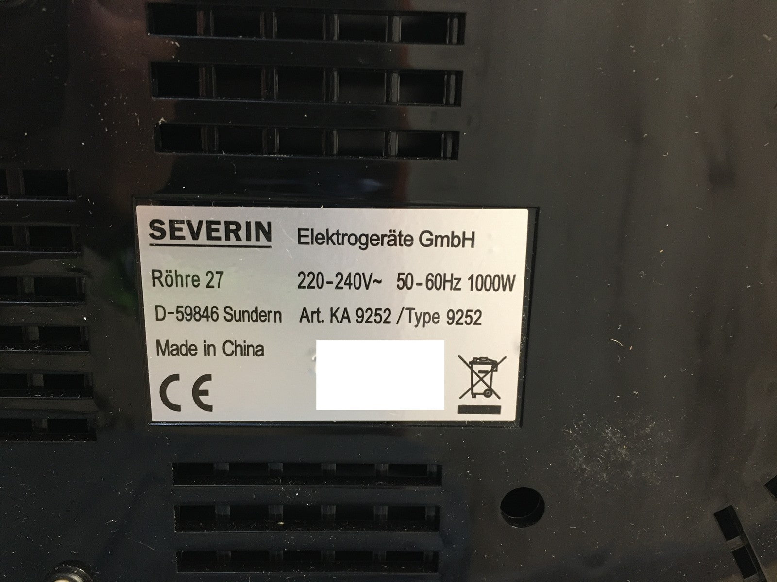SEVERIN KA 9252 Filterkaffemaschine mit 2 Thermokannen, 1000W, I37623