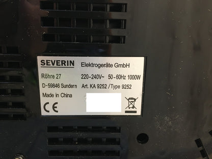 SEVERIN KA 9252 Filterkaffemaschine mit 2 Thermokannen, 1000W, I37623