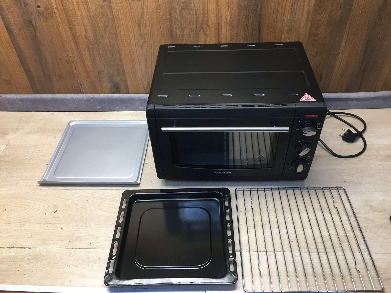 Severin TO 2067 Mini-Backofen, 20 l, schwarz, I39726