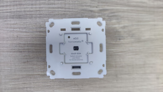 Homematic IP Schalt-Mess-Aktor für Markenschalter HmIP-BSM, I38621