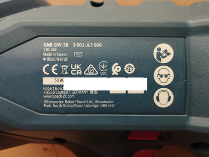 Bosch BITURBO Akku-Betonnagler GNB 18V-38 Solo, max. Nagellänge 38 mm, I39923
