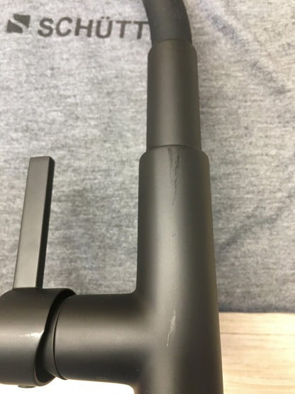 SCHÜTTE GLASGOW Spültischarmatur 79586,Wasserhahn, schwarz, I38481