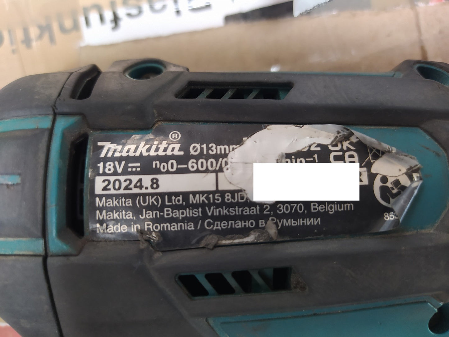 Makita DDF482Z Bohrschrauber 18V solo (ohne Akku, ohne Ladegerät), I38586