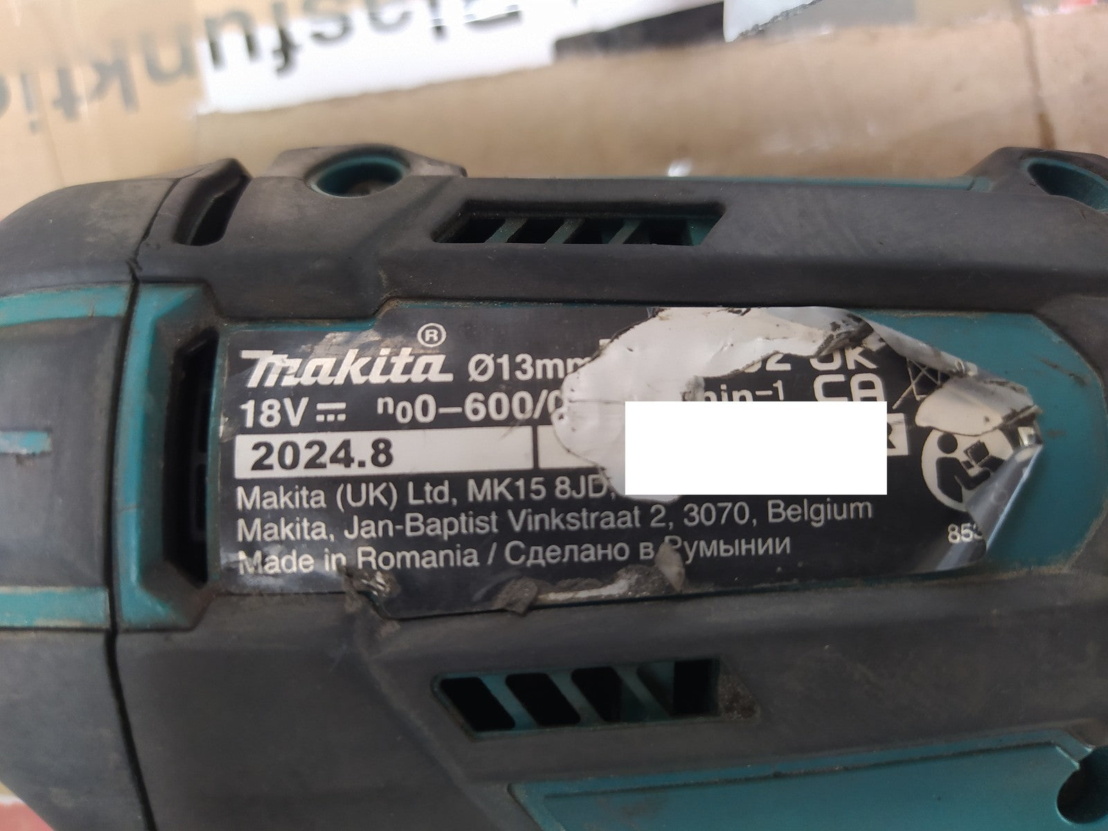 Makita DDF482Z Bohrschrauber 18V solo (ohne Akku, ohne Ladegerät), I38586