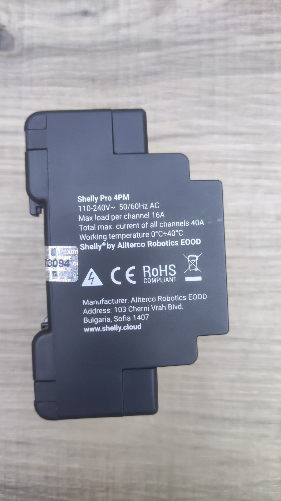 Shelly Pro 4PM Wlan, LAN & Bluetooth 4 Kanäle Smart Relais, I39057