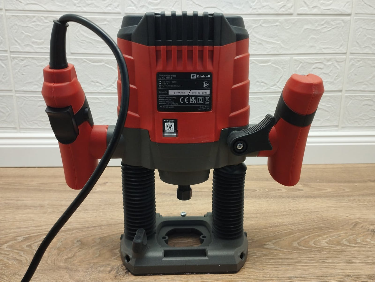 Einhell TC-RO 1155 Kit Oberfräse Elektro Handoberfräse max. 30mm 43.504.75