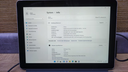Microsoft Surface Go Tablet 10" 1800x1200 Touch Pentium 4415Y 8GB 128GB SSD WiFi