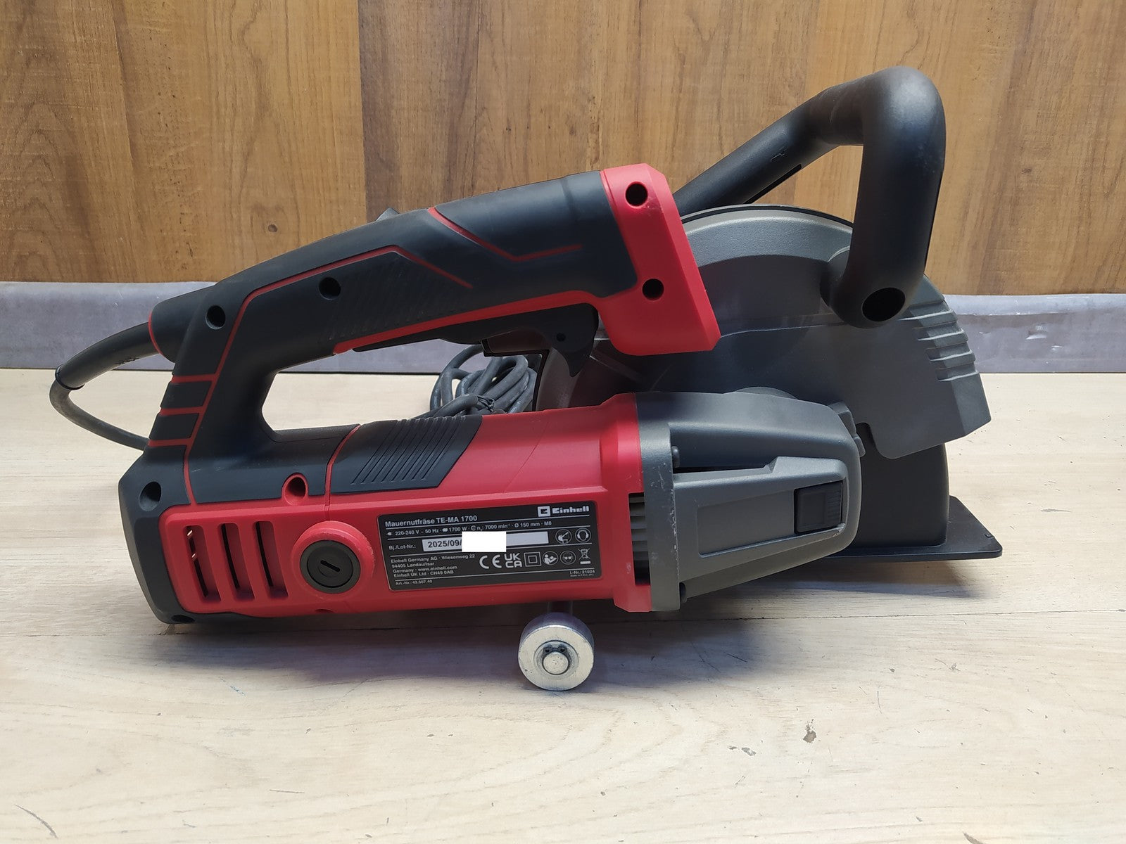 Einhell TE-MA 1700 Mauernutfräse 1700W Ø150mm (4350740), I38014