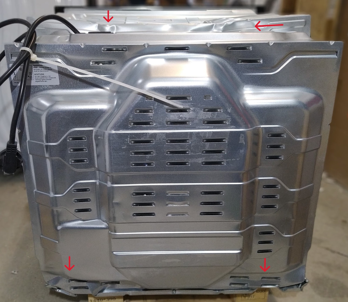 Gorenje BPSA6747A08BG Backofen mit Dampfunterstützung 77 L I34788