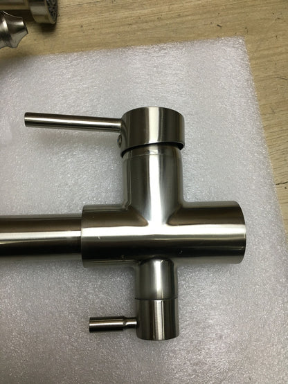 TVTIUO 3-Wege-Küchenarmaturen mit ausziehbarer Brause, Waserhahn, I35668