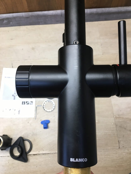 BLANCO CATRIS-S Flexo Filter Küchenarmatur, Wasserhahn, schwarz matt, I39260