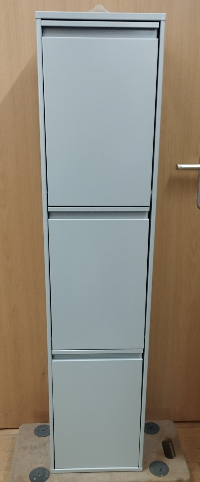 Arregui Basic CR302-B Mülltrennsystem aus Stahl 3x17L (51L)