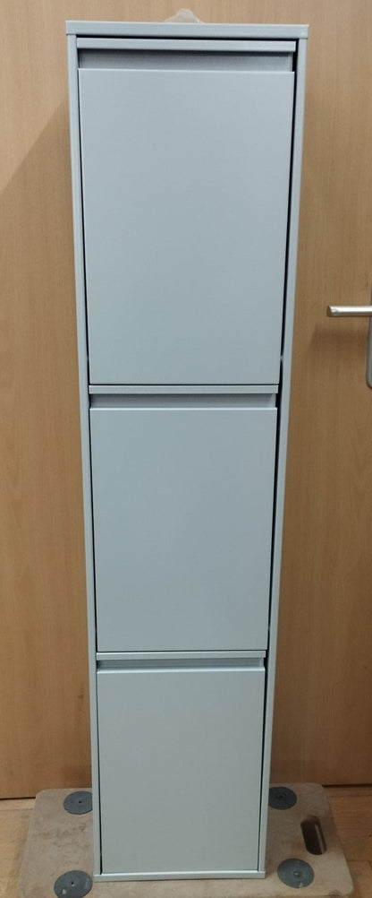 Arregui Basic CR302-B Mülltrennsystem aus Stahl 3x17L (51L)