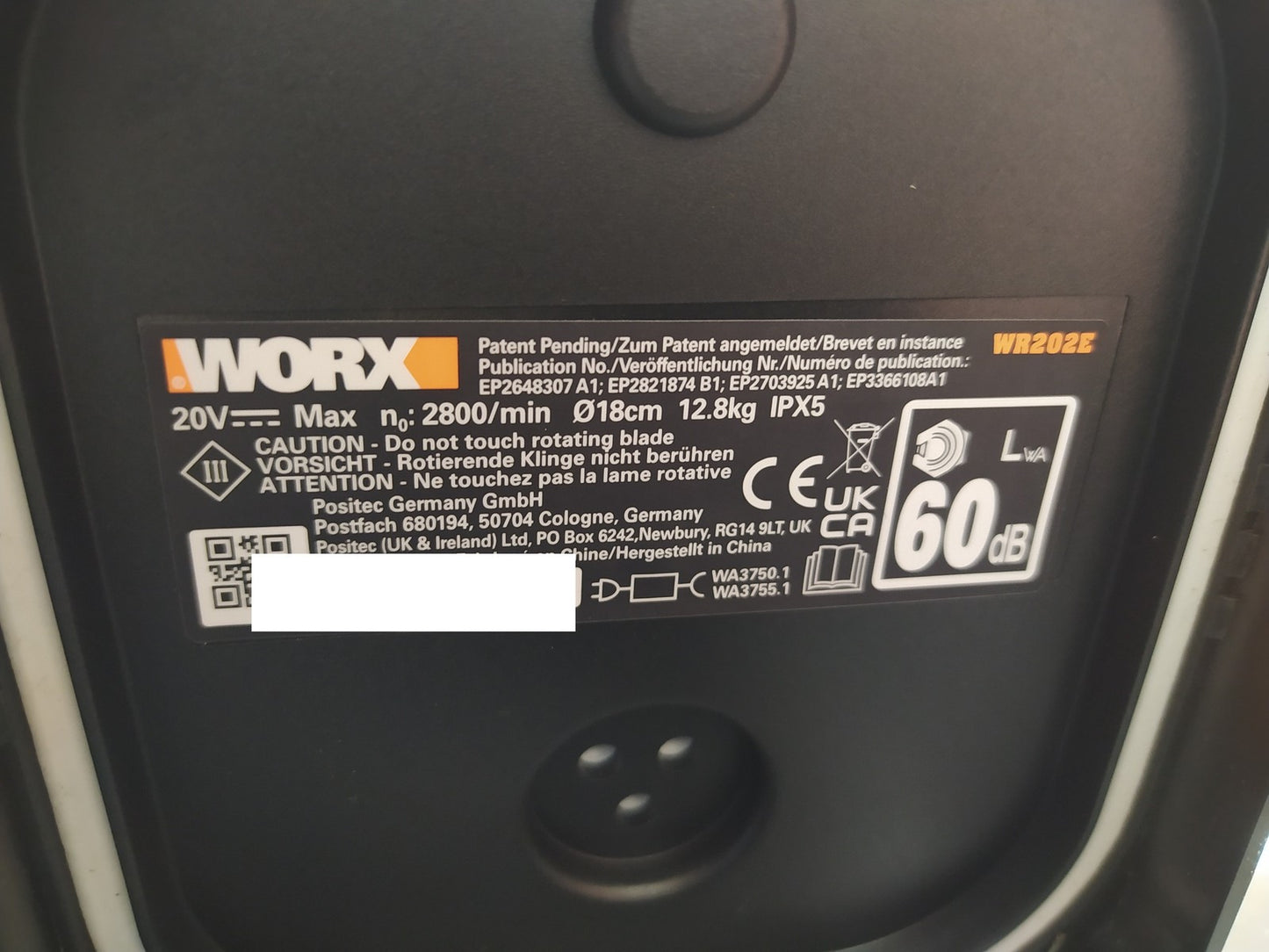 WORX Landroid Vision S250 Mähroboter ohne Begrenzungskabel WR202E, I37841