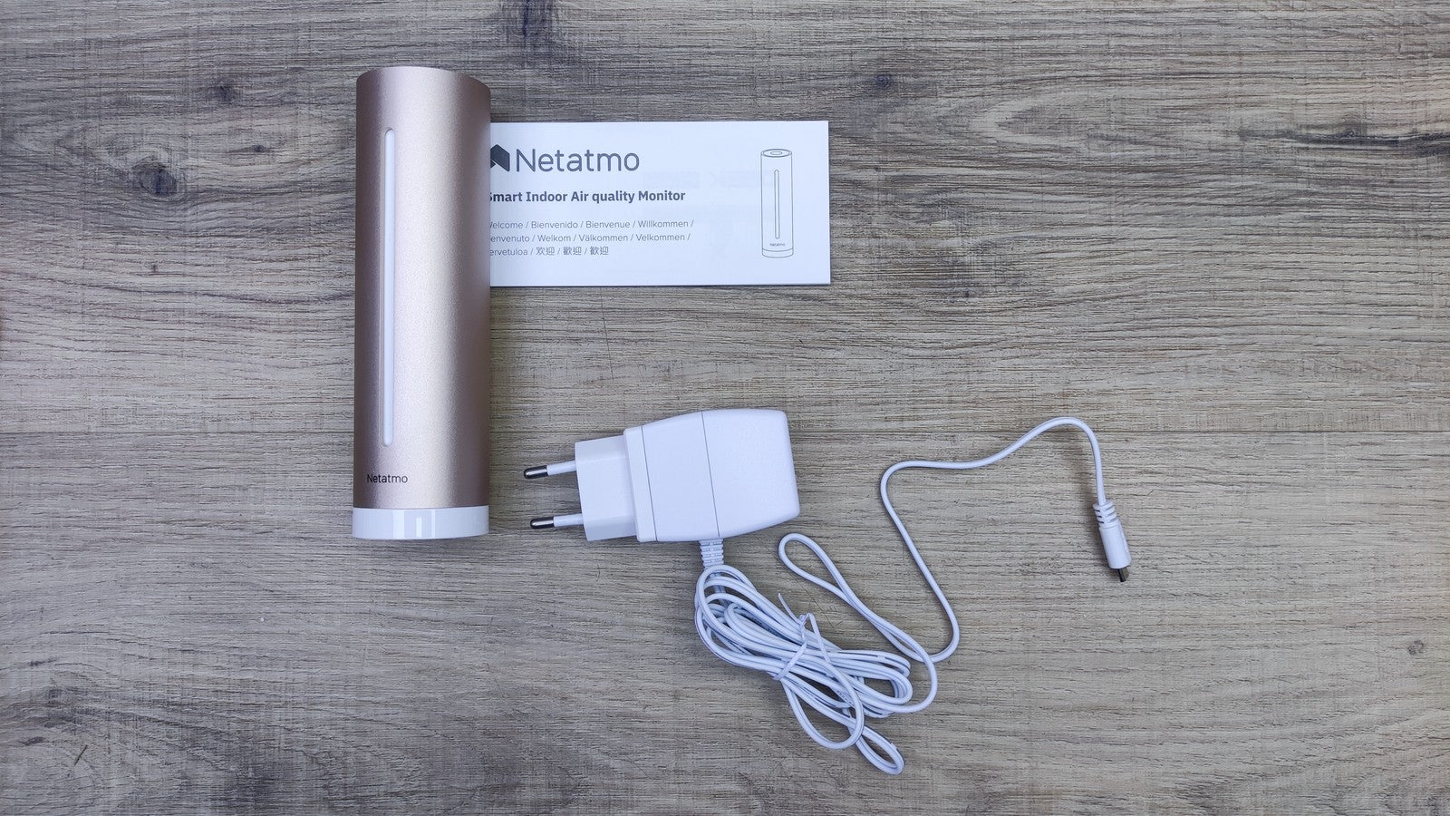 Netatmo Smarter Raumluftsensor für Innenräume NHC01, CO2-Sensor, I36260