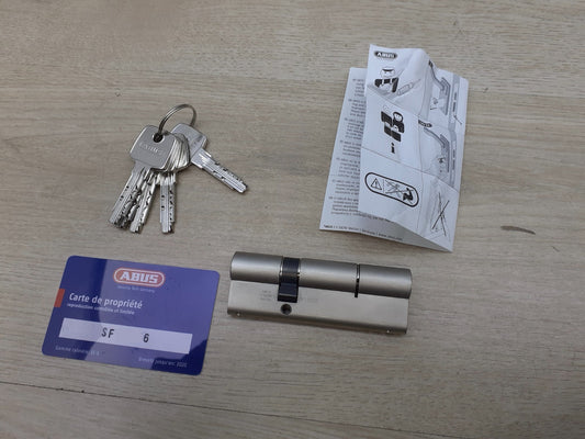 ABUS EC-SNP 44999 Türzylinder silber I18939