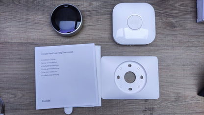 Nest Selbstlernendes Thermostat 3. Generation, schwarz, T3029EX, I36459