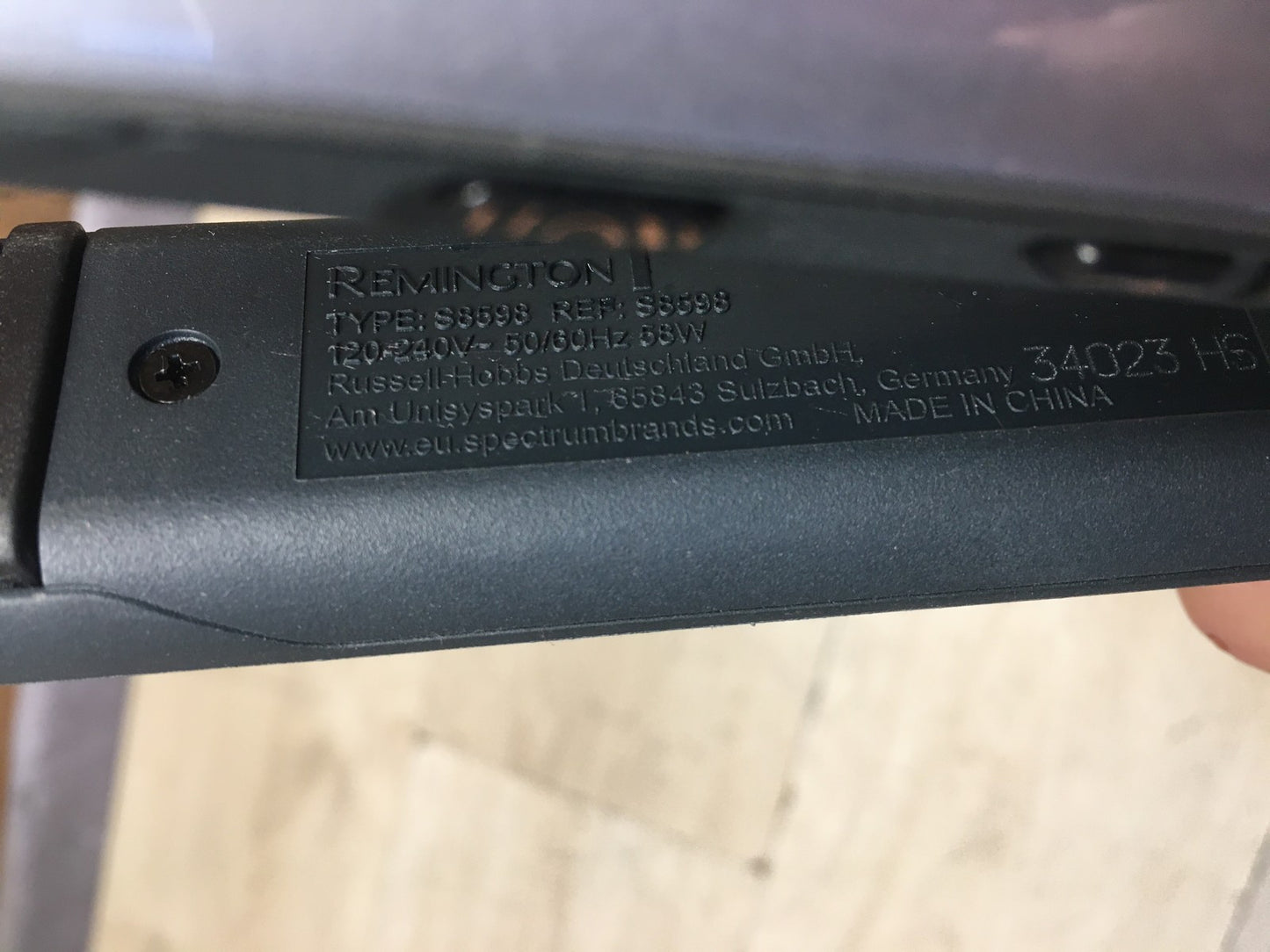 Remington S8598 Haarglätter Keratin Protect, I39108