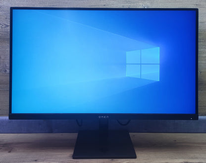 HP Omen 27q Gaming Monitor 27" WQHD 2560x1440 HDMI DP HDR AMD FreeSync 165Hz 1ms