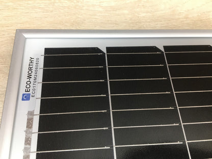 ECO-WORTHY ECOM170W Monokristallines Solarpanel 170W, 12V, I36807