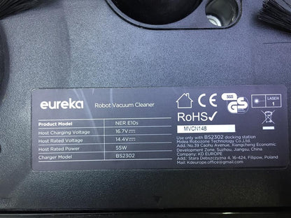 EUREKA NER E10s Saug-/Wischroboter mit beutelloser Absaugstation I39362