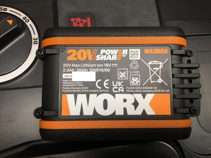 WORX Landroid Vision S250 Mähroboter ohne Begrenzungskabel WR202E, I37835