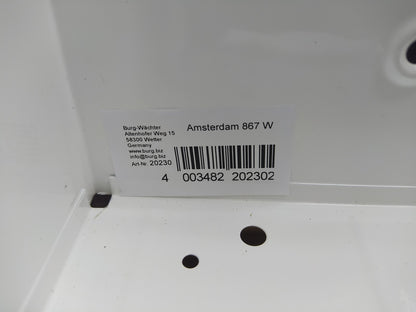 Burg-Wächter 867 Briefkasten "Amsterdam" weiß, I35157
