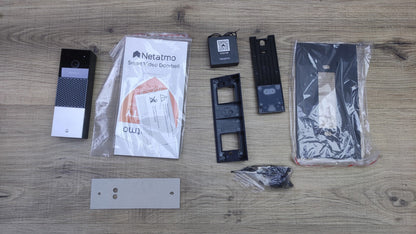 Netatmo Smarte Video-Türklingel mit Kamera, WLAN, 2-Wege-Audio, I34607
