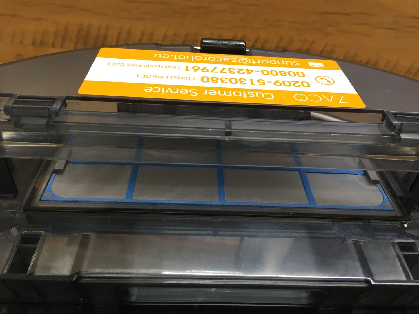 Zaco A8s Saugroboter mit Wischfunktion schwarz I39832