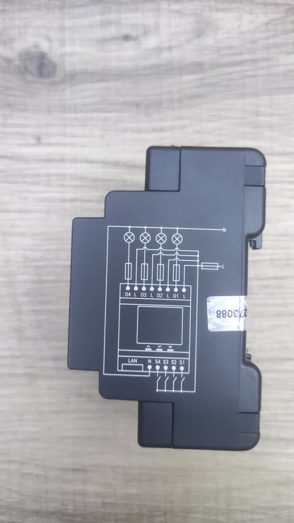 Shelly Pro 4PM Wlan, LAN & Bluetooth 4 Kanäle Smart Relais, I39057