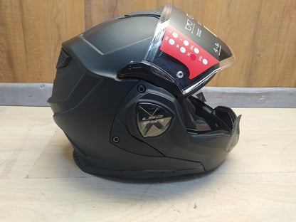LS2 FF901 ADVANT-X Klapphelm Motorrad schwarz matt Größe XL (61-62) I37738