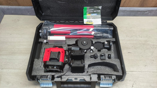 Vahlbeste SPY Kreuzlinienlaser mit Stativ, mit 2x4800mAh Akku, I38035