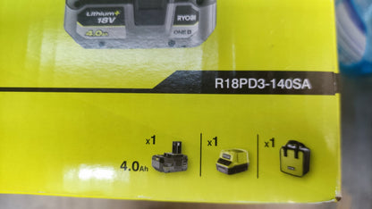 RYOBI 18 V ONE+ Akku-Schlagbohrschrauber Set R18PD3-140SA, I38158