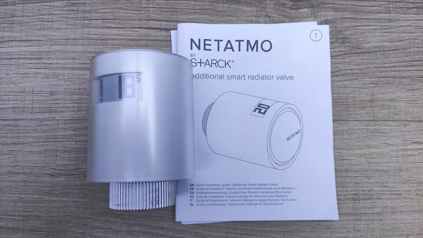 NETATMO NRV01 Heizkörperthermostat programmierbar, I36272